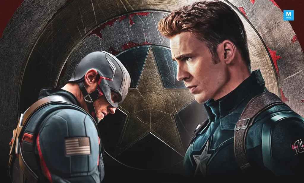کریس ایوانز در نقش کاپیتان آمریکا